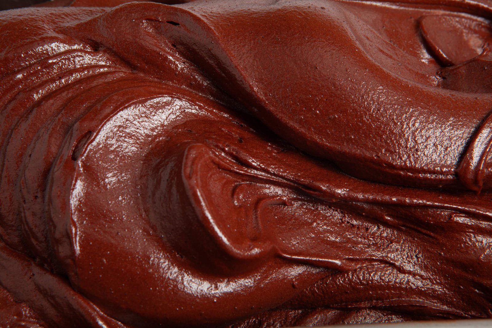 Helado de chocolate